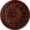 Ekena Millwork Bordeaux Ceiling Medallion (Fits Canopies up to 3 1/4"), 22 5/8"OD x 1 3/4"P, Brushed Mahogany CM22BOBMF - alternate 1